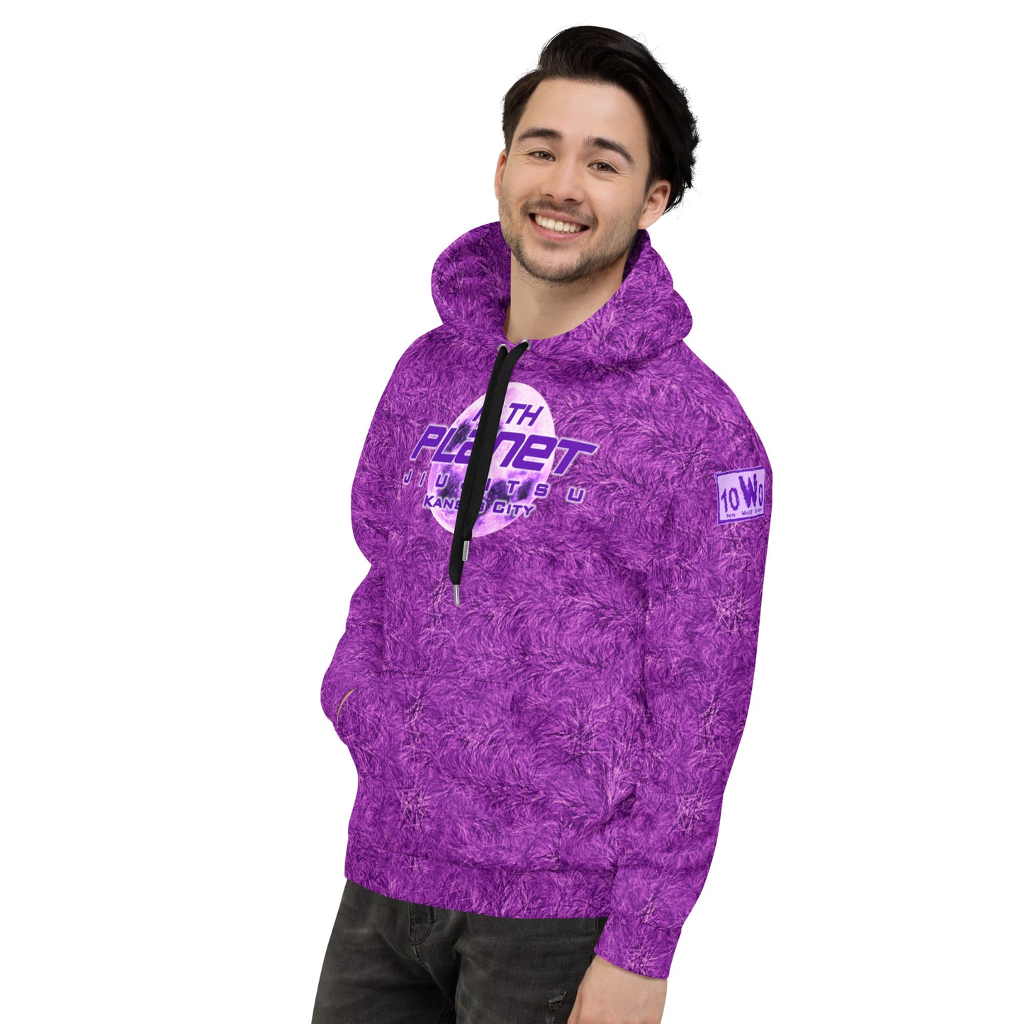 Aware Wolf Ranked Purple Belt 10th Planet KC Hoodie