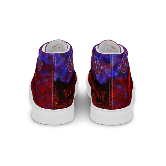 Wolf Taylors 10th Planet KC Vintage High Top Shoes