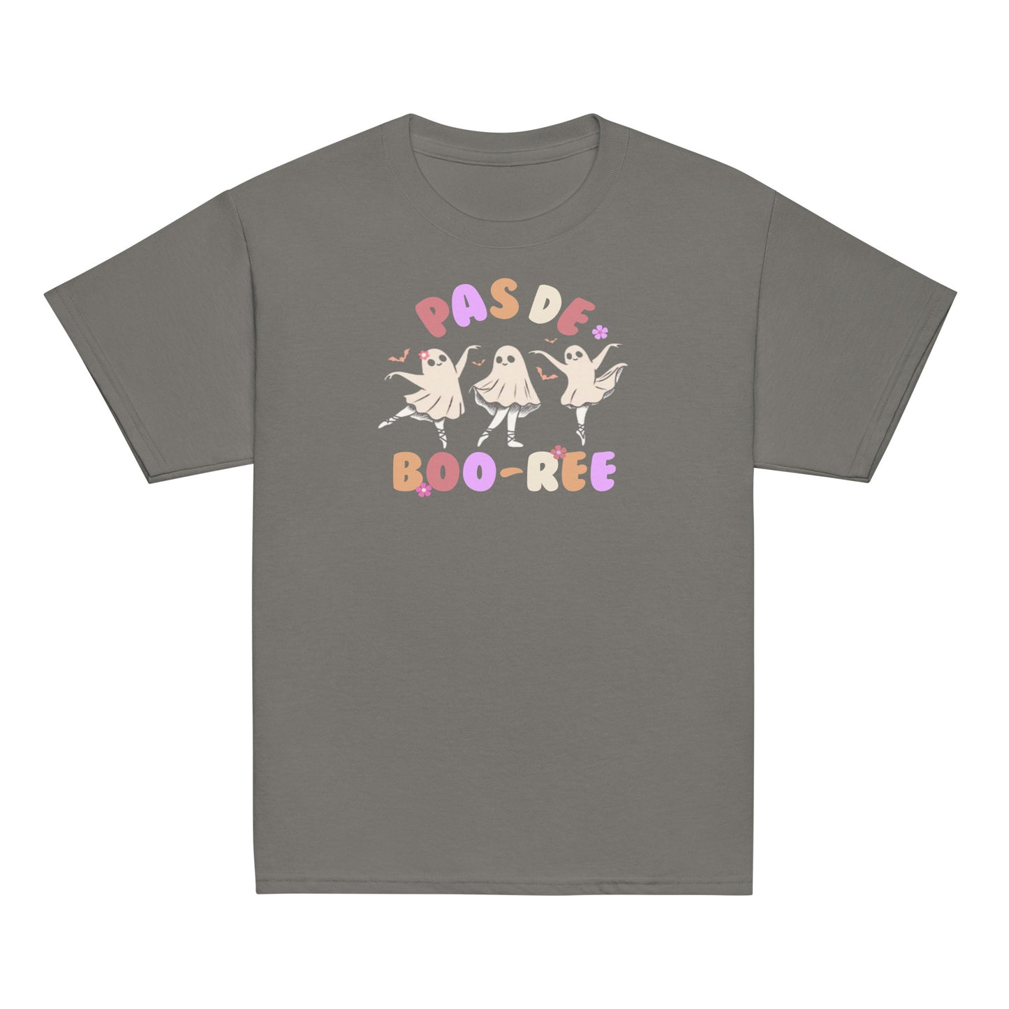 Pas De Boo-Ree, Youth- Beatniks Halloween Shirt