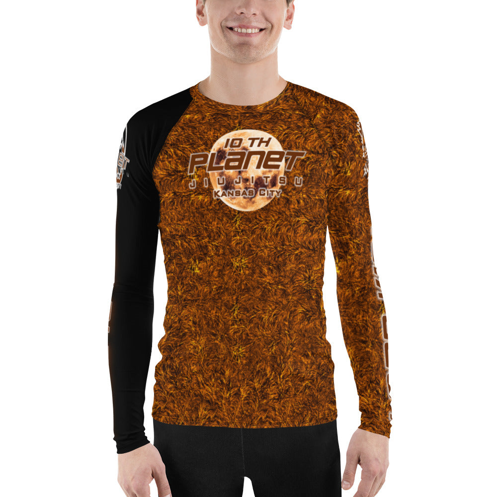 Aware Wolf 10th Planet KC Brown Belt Ranked Rash Guard
