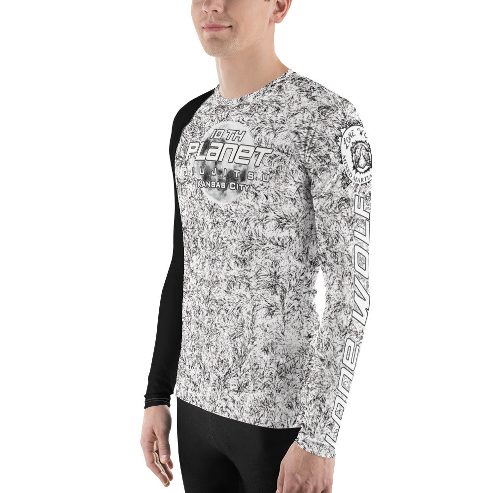 Aware Wolf 10P KC White Belt Ranked Rash Guard