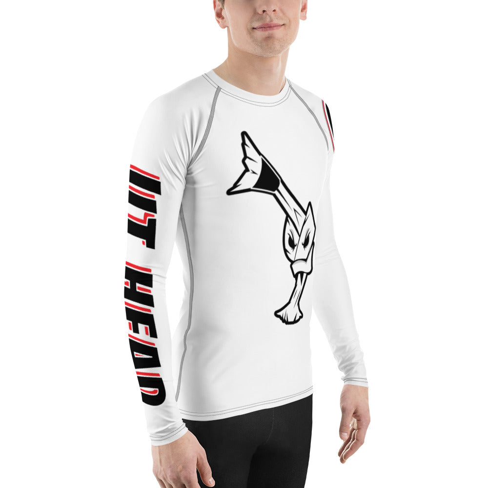 Jit Head White Rash Guard