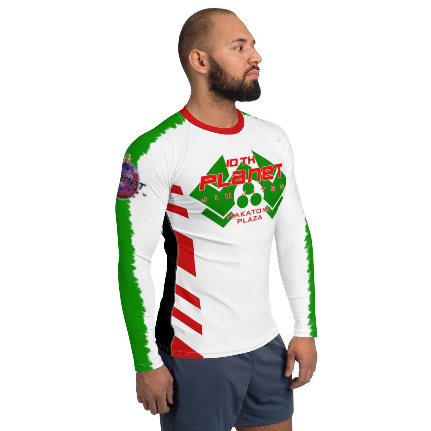 Neck Tie Hard 10th Planet KC X-mas Rash Guard 10P