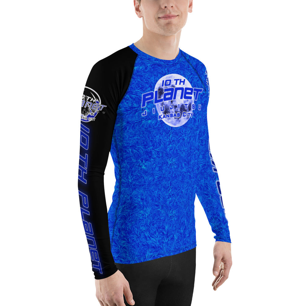 Aware Wolf 10th Planet KC Blue Belt Ranked Rash Guard