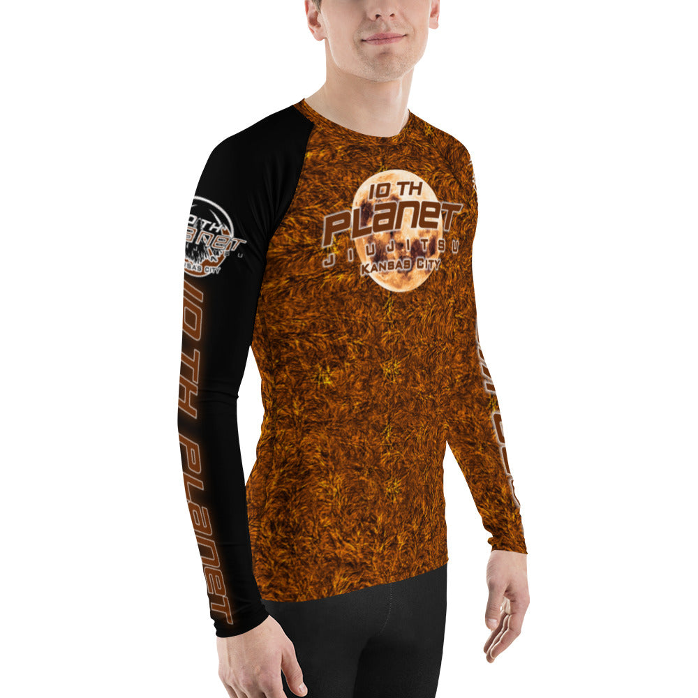 Aware Wolf 10th Planet KC Brown Belt Ranked Rash Guard