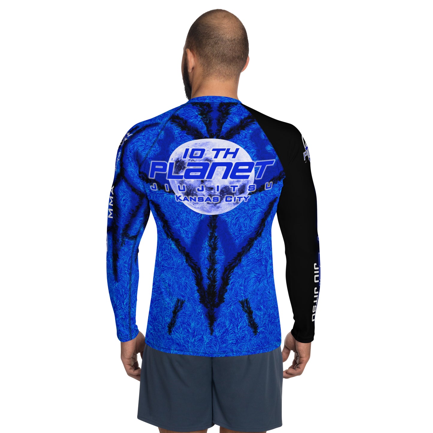 Werewolf Blue Belt 10th Planet KC Ranked Rash Guard