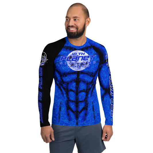 Werewolf Blue Belt 10th Planet KC Ranked Rash Guard