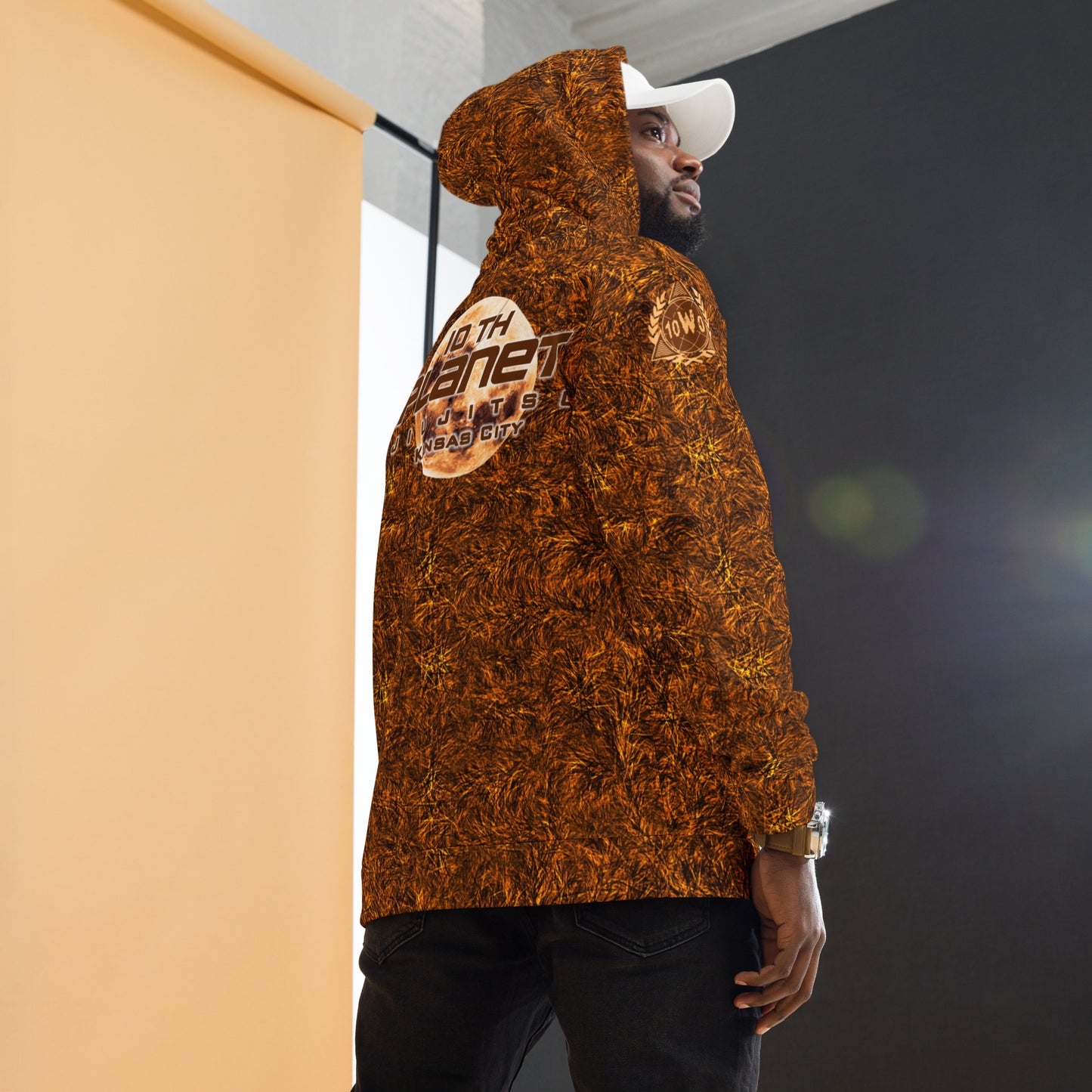 Aware Wolf 10P KC Brown Belt Ranked Hoodie