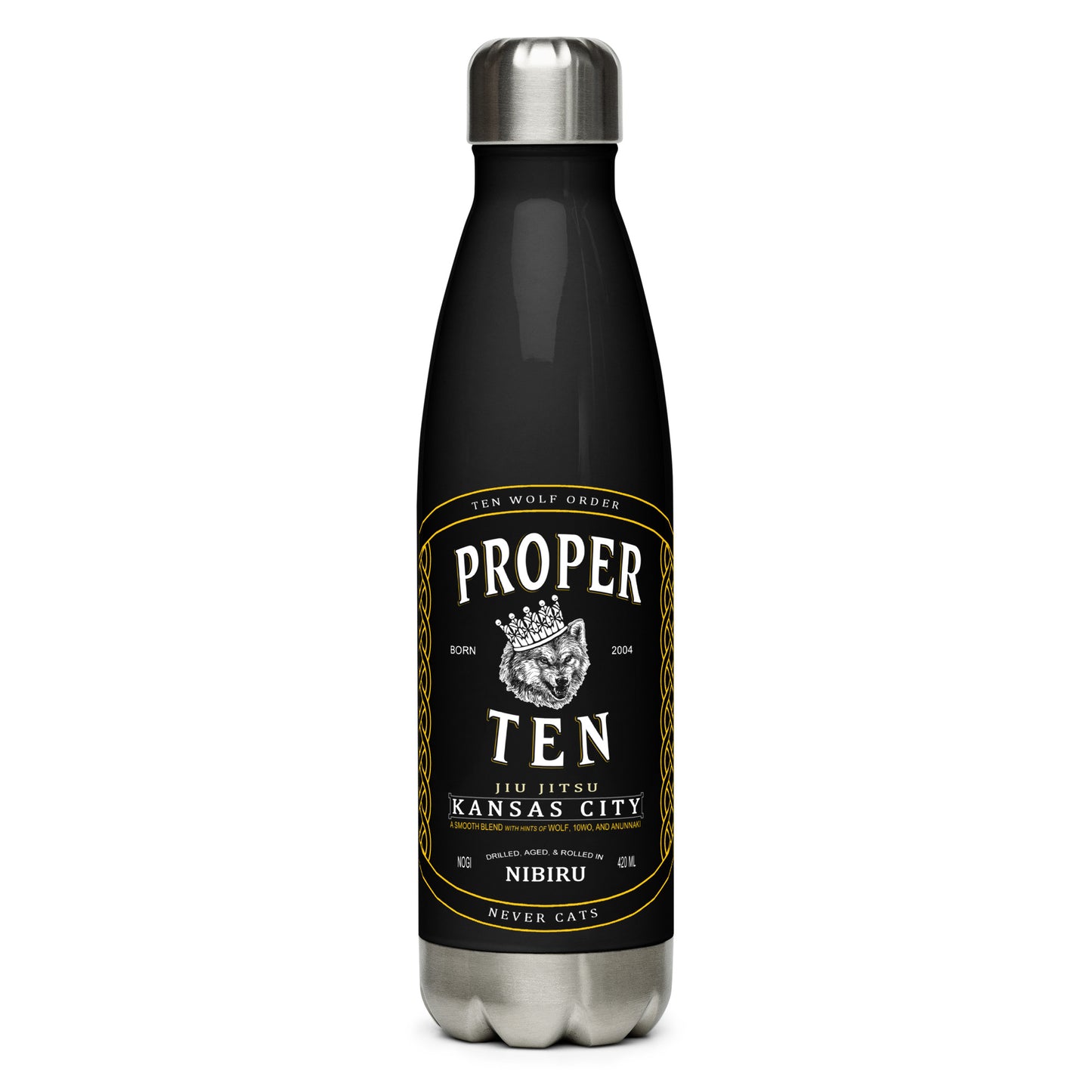 Proper Ten 10th Planet Stainless steel water bottle