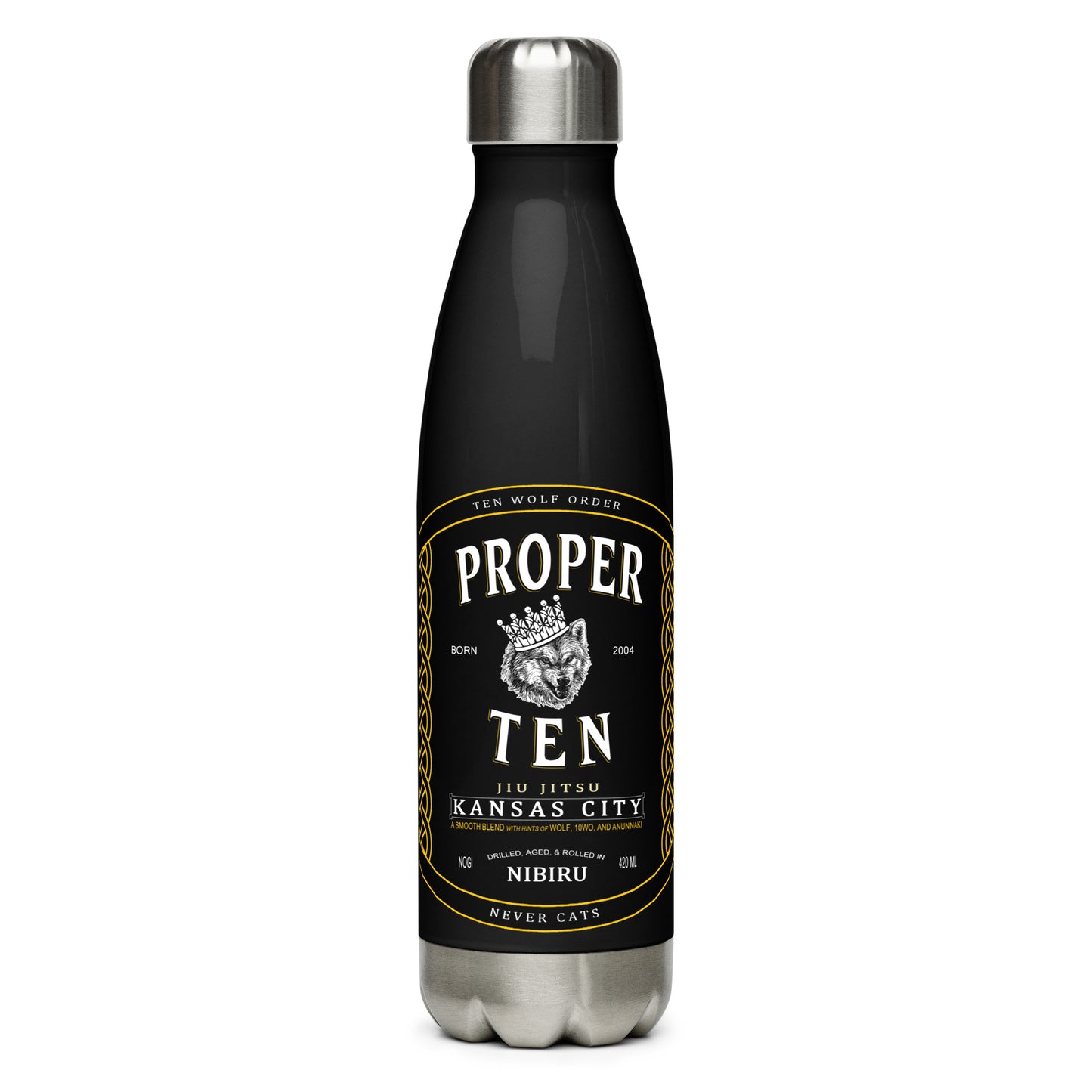 Proper Ten 10th Planet Stainless steel water bottle