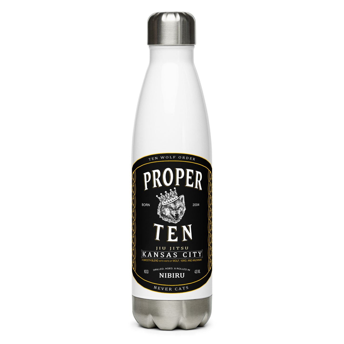 Proper Ten 10th Planet Stainless steel water bottle