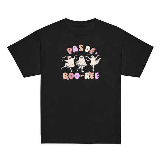 Pas De Boo-Ree, Youth- Beatniks Halloween Shirt