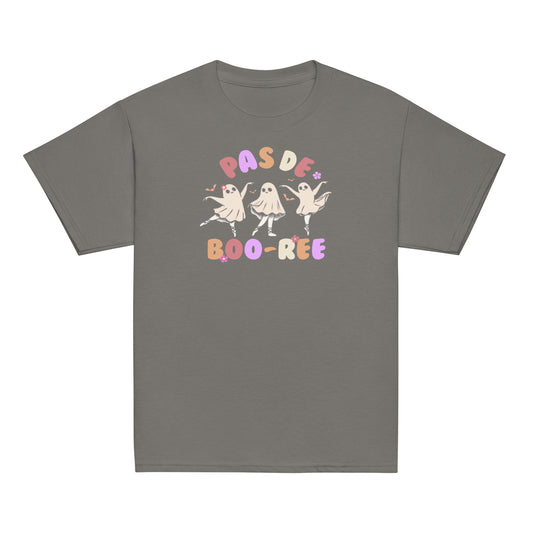 Pas De Boo-Ree, Youth- Beatniks Halloween Shirt