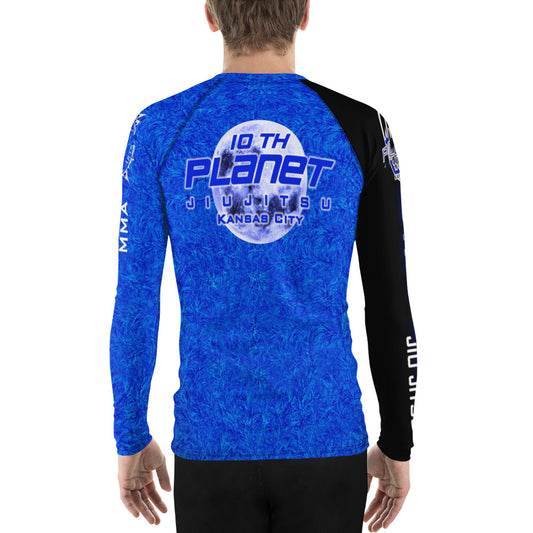 Aware Wolf 10P KC Blue Belt Ranked Rash Guard