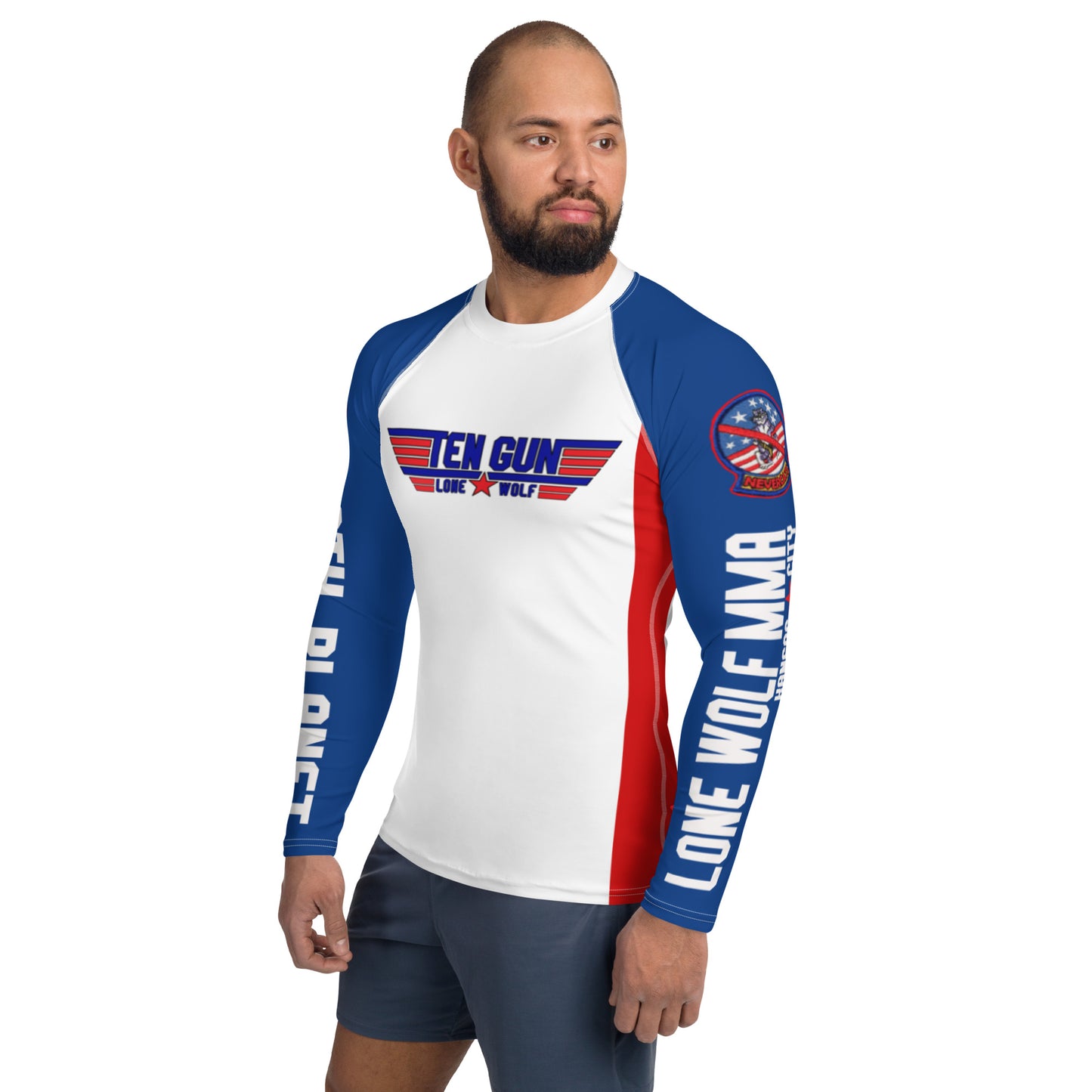 10P KC Ten Gun Highway to the Dead Zone Rash Guard